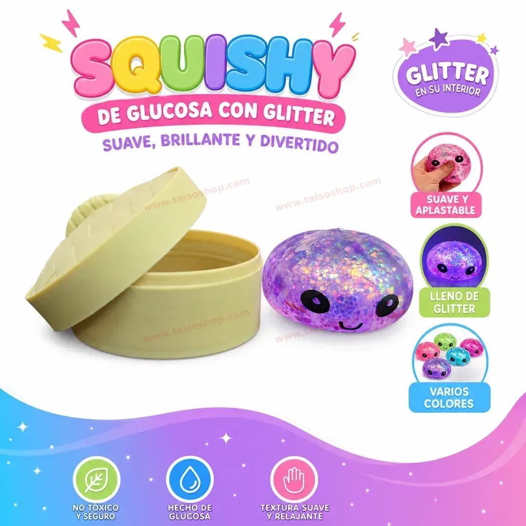 SQUISHY VIRAL MINI DUMPLING GLUCOSA GRANDE EN VAPORERA 3 AÑOS