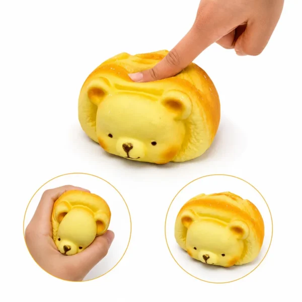 squishy viral osito acostado con aroma a pan 896cm taiso shop 2