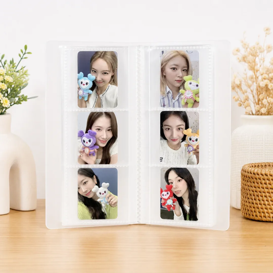 tarjetero photocards 14 sobres 3 divisiones