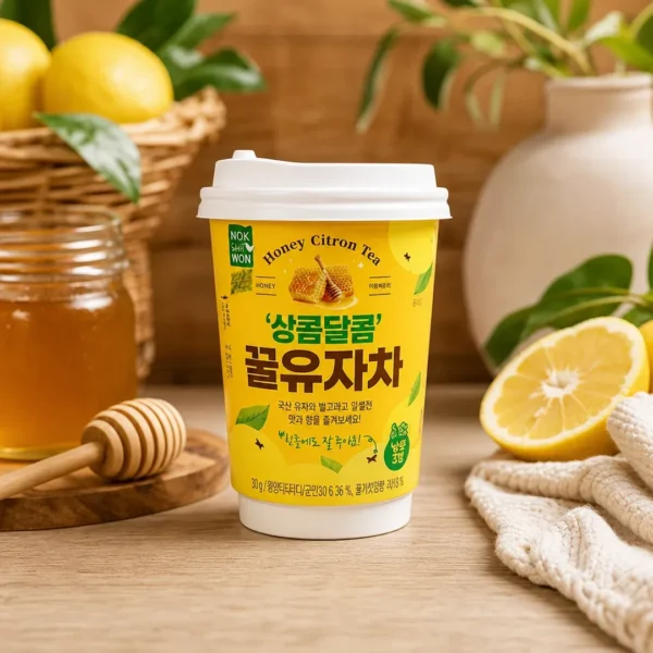 te instantaneo honey citron en polvo 30g nok cha won taiso shop