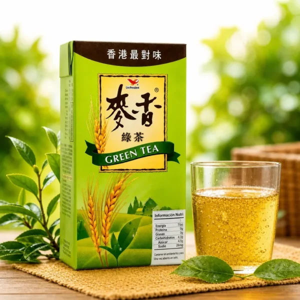 te verde dulce cebada uni president 300ml