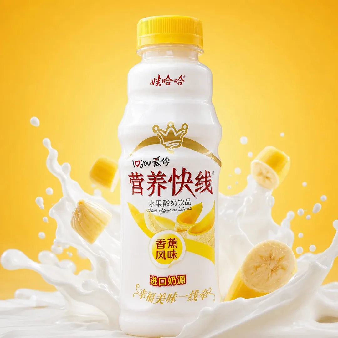 wahaha yogurt banana goji 500g