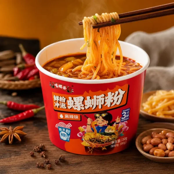 xiluohui fideos de arroz instantaneos picante mala 176g