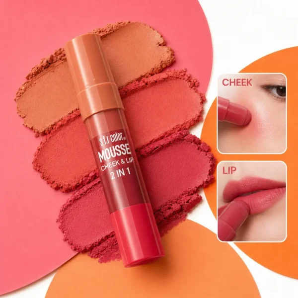 every moment labial mousse 2en1 cheek y lip sfr color 6g