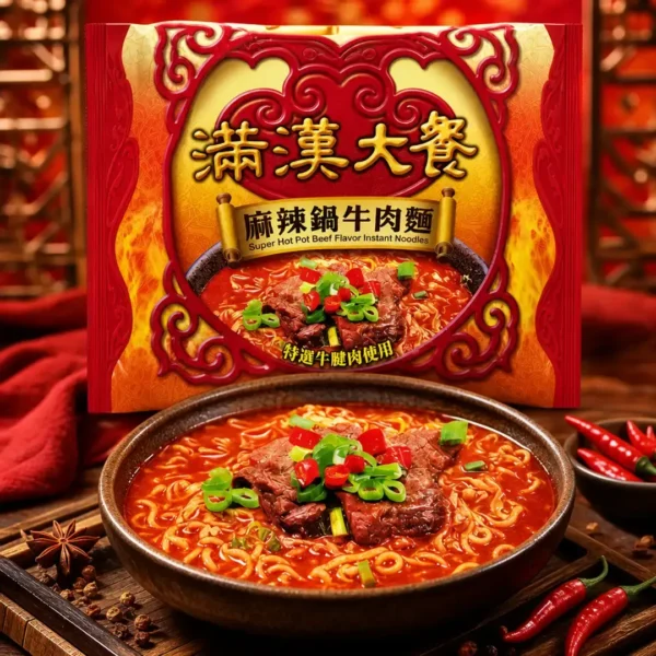 fideo instantaneo ramen sabor carne de res super hot pot 173g