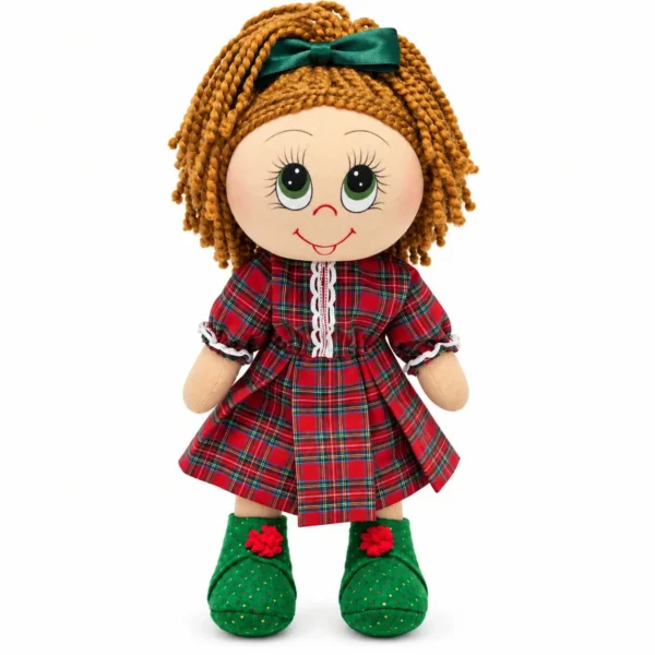 muneca de trapo pristmas edition modelo 1 ojos verdes 35 cm taiso shop