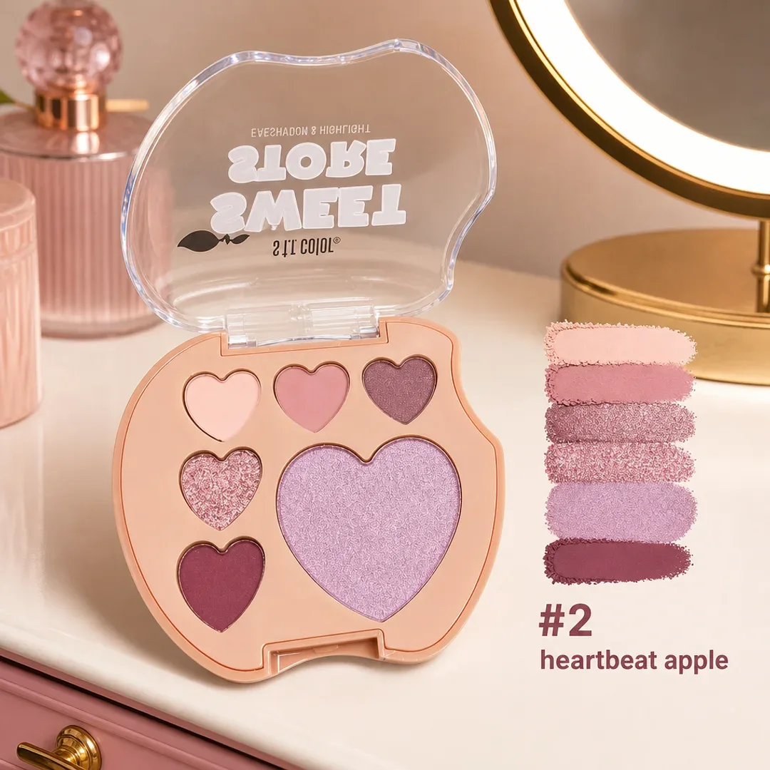 paleta de sombras mas iluminador sweet store sfrcolor terra edition taiso shop 3