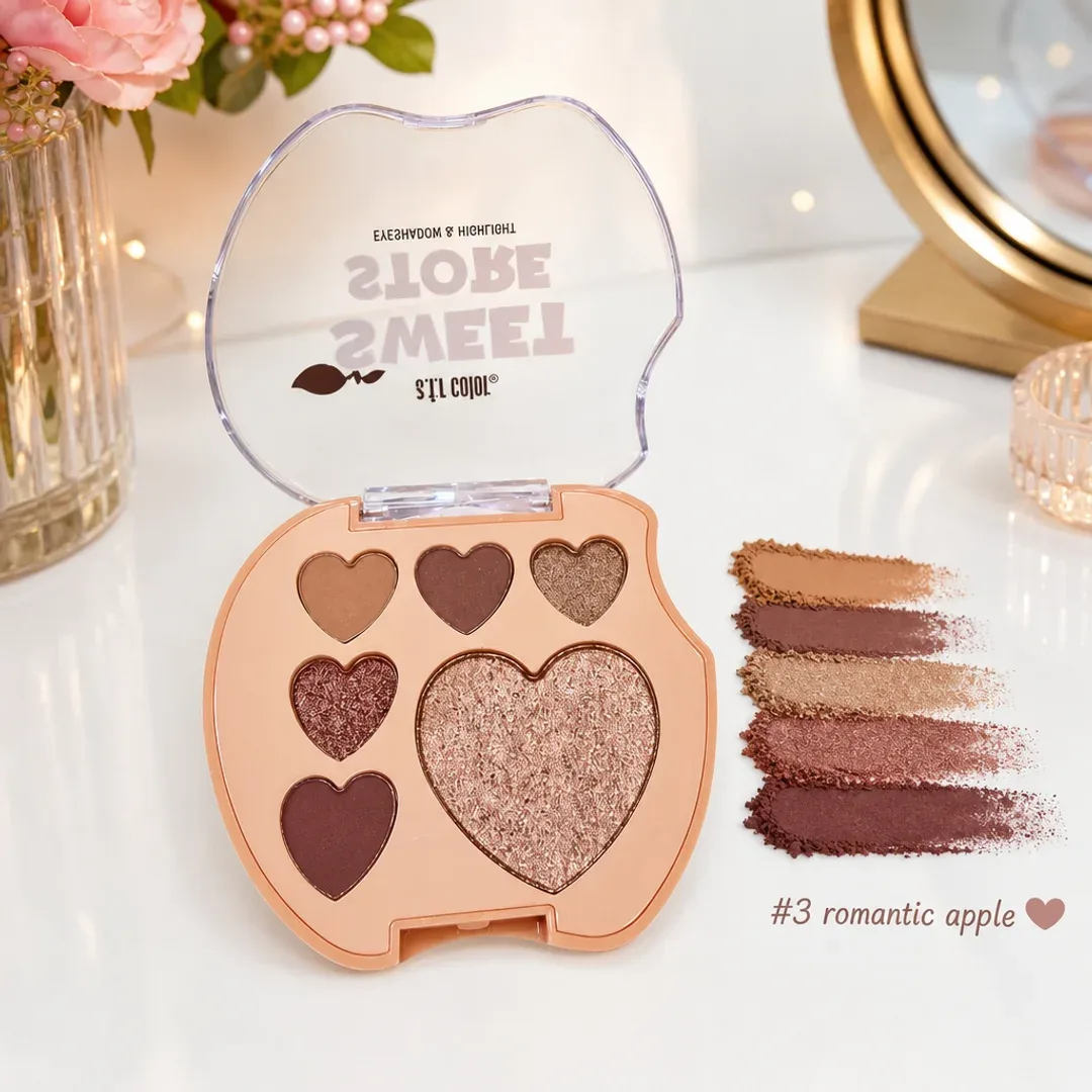 paleta de sombras mas iluminador sweet store sfrcolor terra edition taiso shop 4