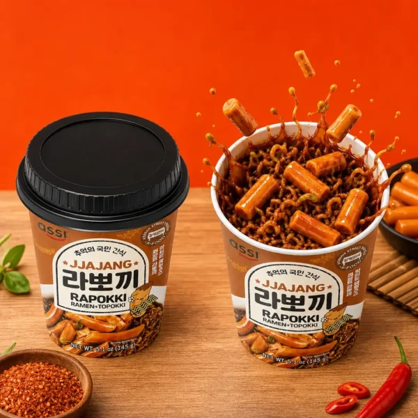 ramen con pasta de arroz en salsa jjanjang 145g assi rapokki taiso shop