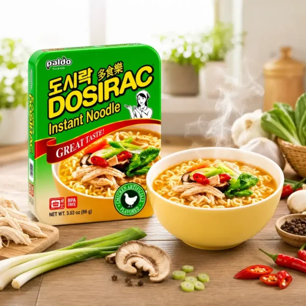 ramen pollo dosirac 86g bowl paldo korea taiso shop