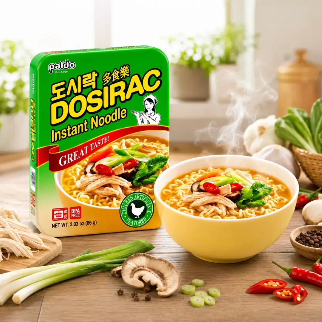 ramen pollo dosirac 86g bowl paldo korea taiso shop