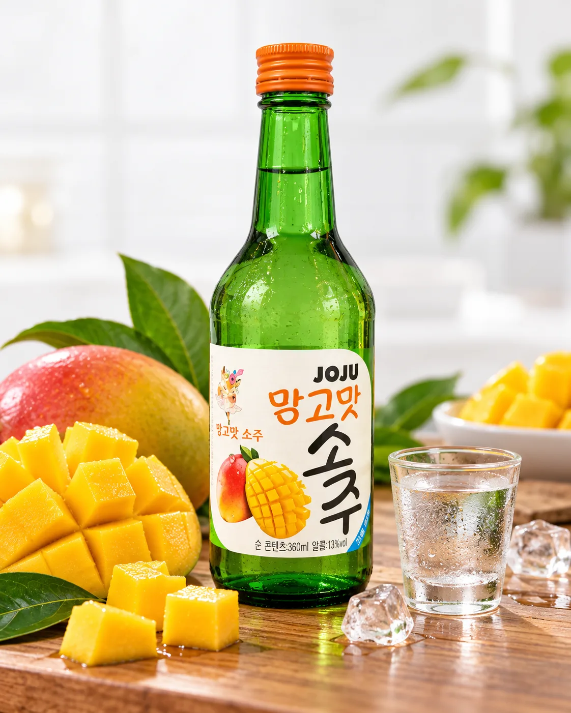 soju coreano joju 360ml mango
