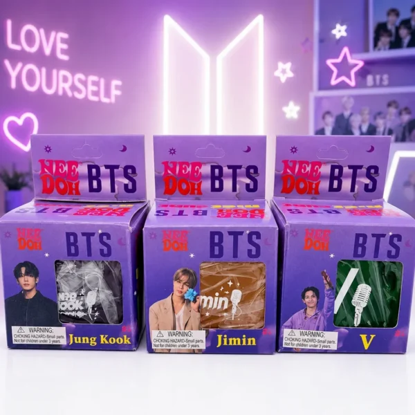squishy viral bts cubo 5x5 cm needoh random