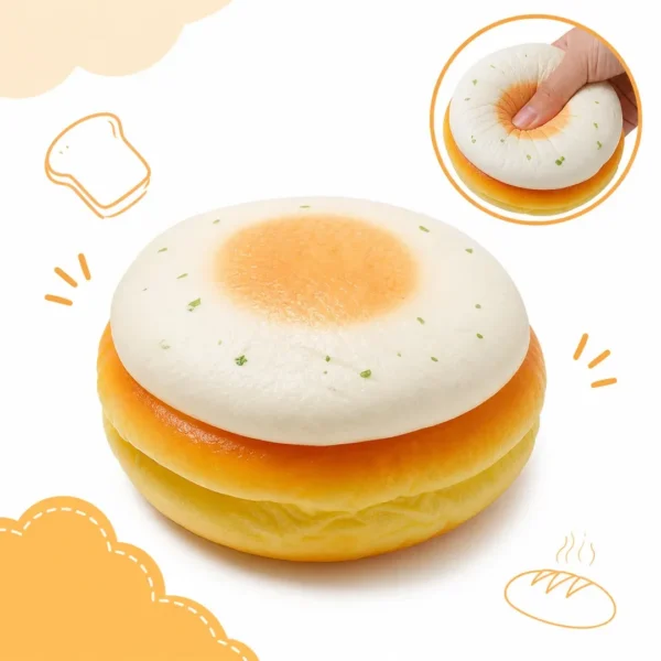 squishy viral pancake con huevito