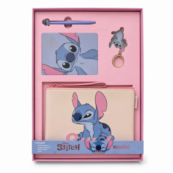 stationery set premium stitch original disney mooving
