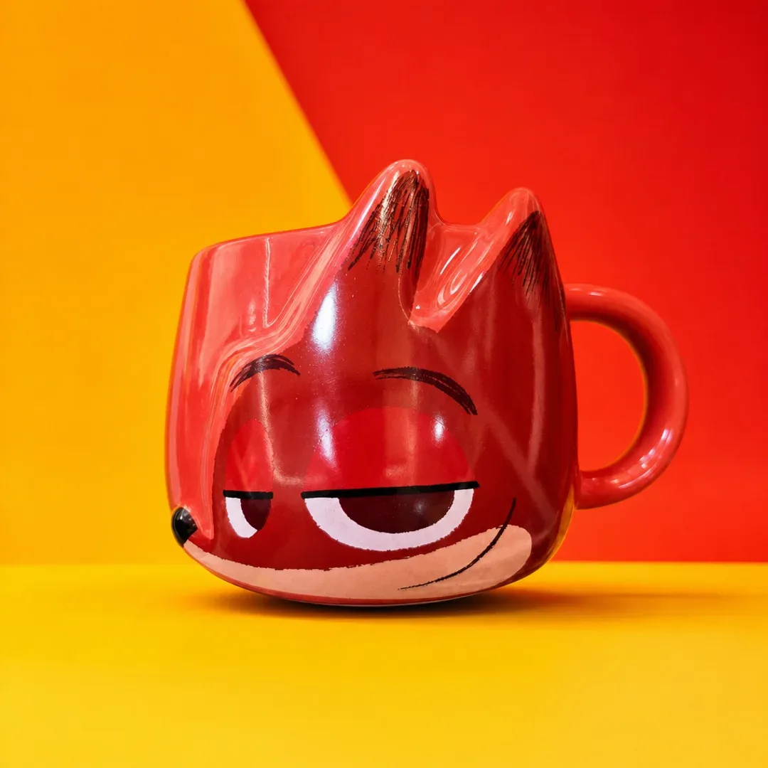taza nick 470ml ceramica 3d zootopia