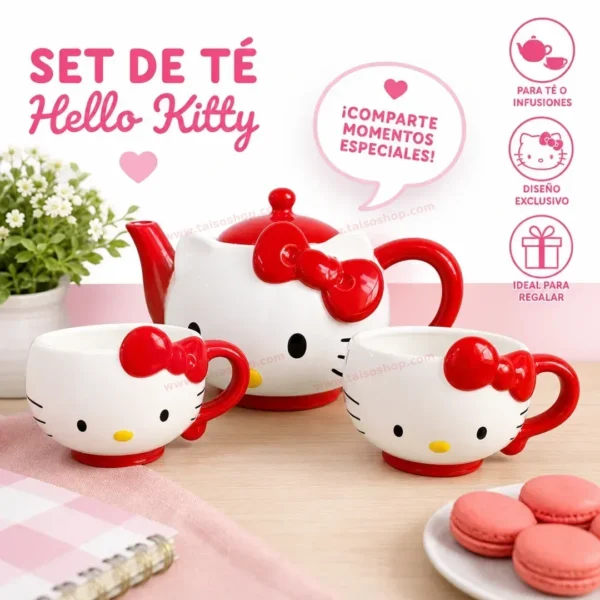 TETERA HELLO KITTY 3 PCS